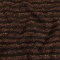 1 Yard Brown, Black and Orange Boucle Stripes Blended Wool Twill Coating